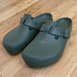 Birkenstock Boston Essentials EVA Green